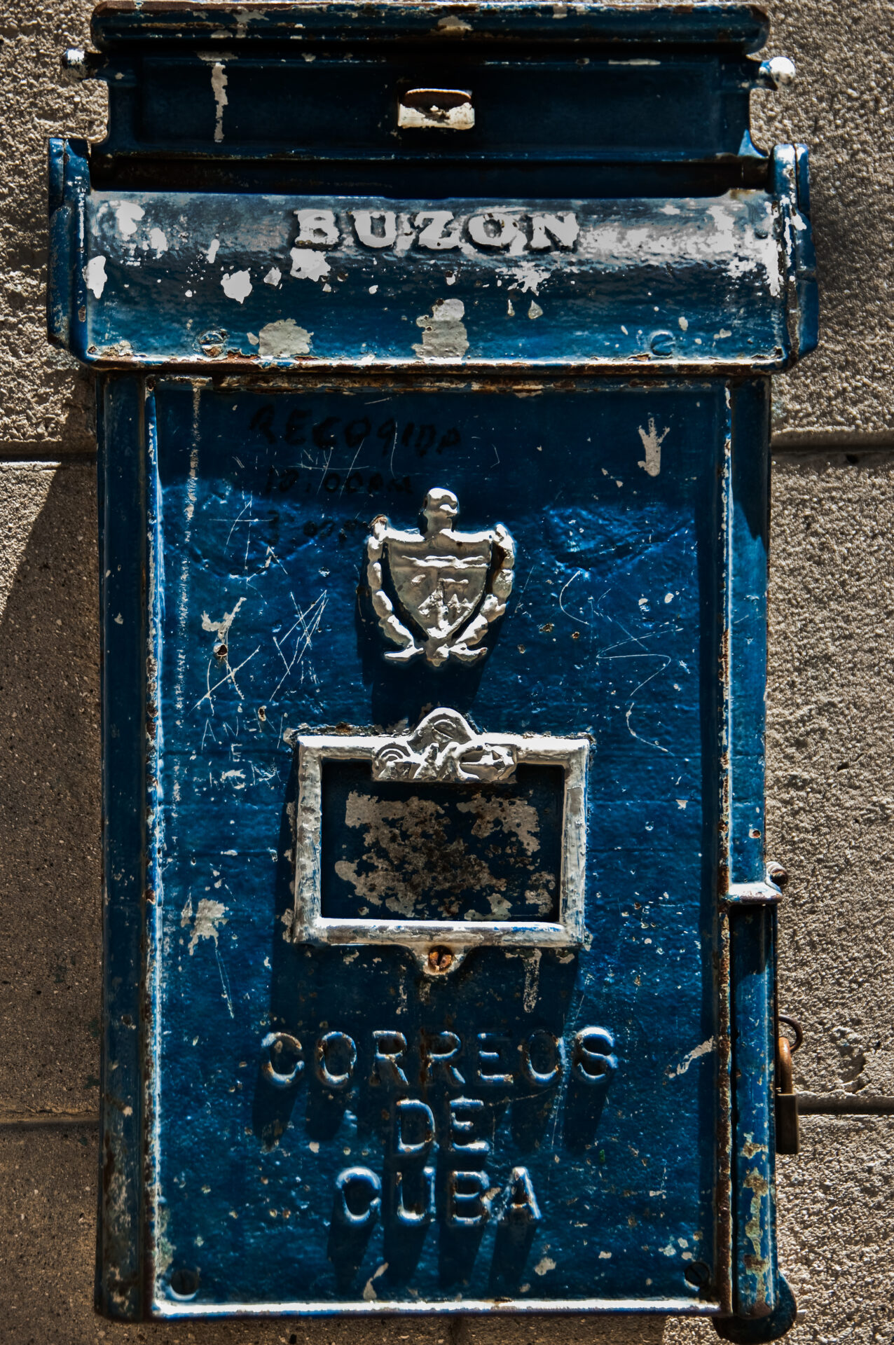 Buzón Vintage Azul   (La Habana)