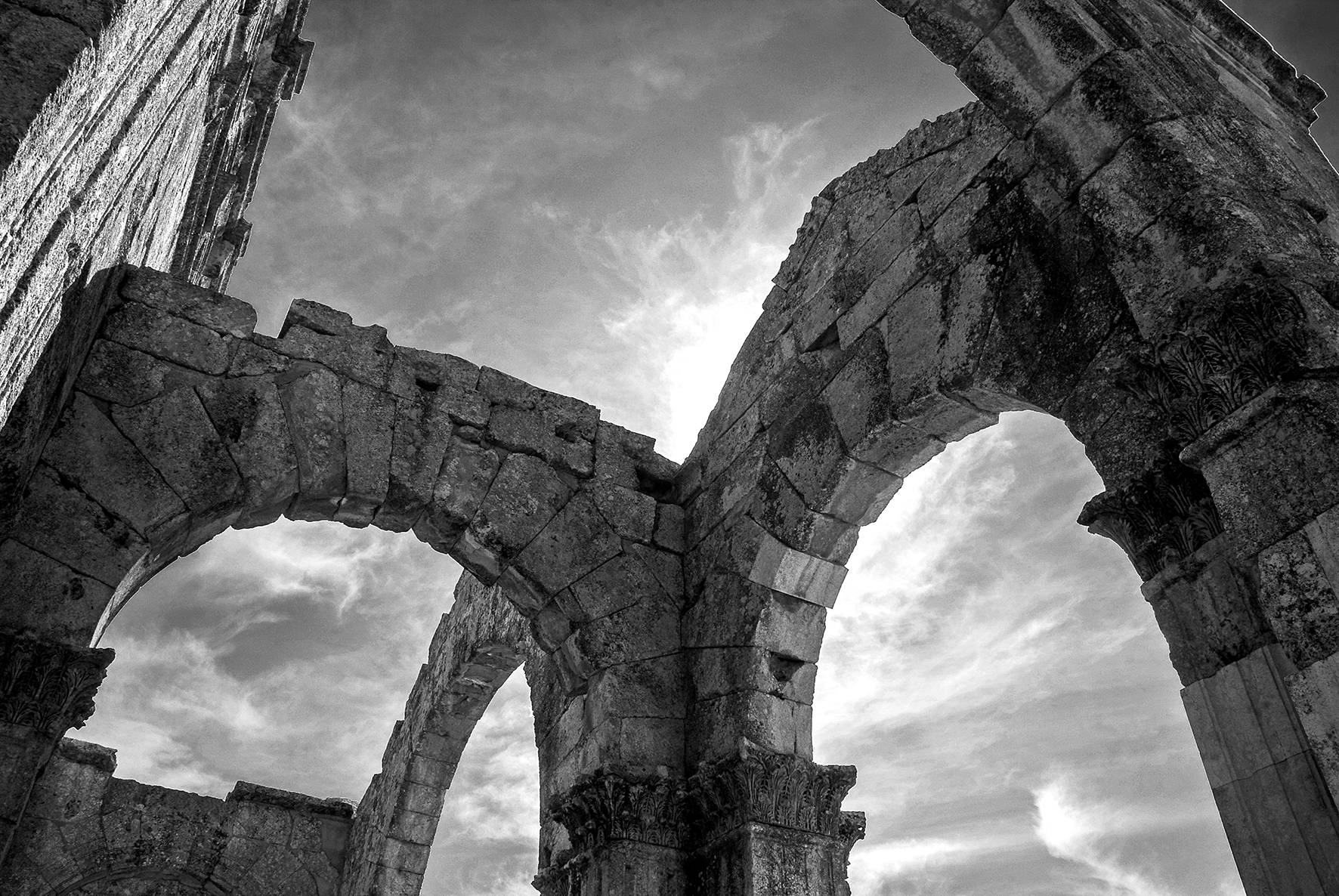 Arch of the Church of Saint Simeon Stylites