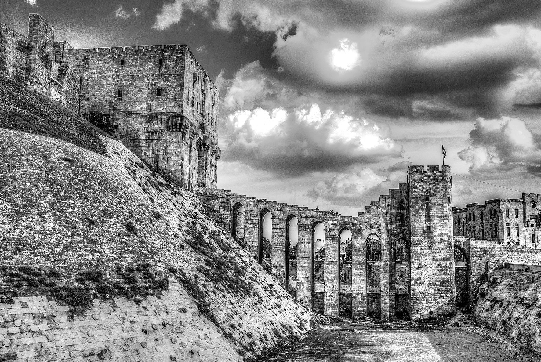 Aleppo Citadel, Syria